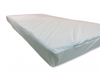 Наматрасник непромокаемый с бортом на молнии из мембранной ткани Мулетон 100% ПЭ